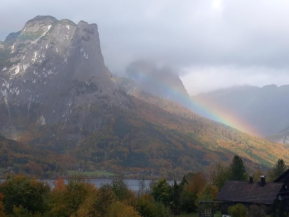 S'Rastl Direkt Mit Bergpanorama Apartment Grundlsee Exterior photo